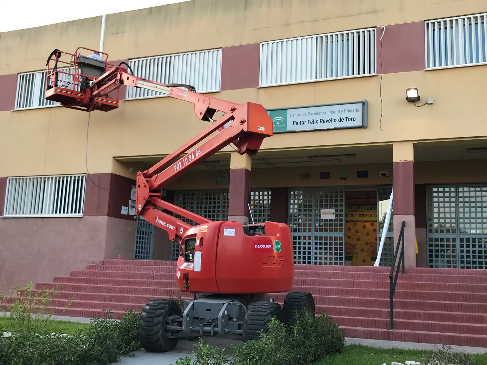 trabajo exterior